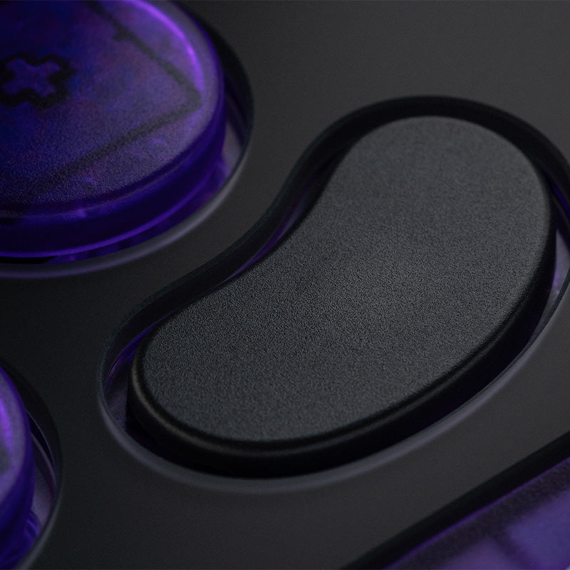 8BitDo Arcade Controller - Transparent Purple Signature Edition